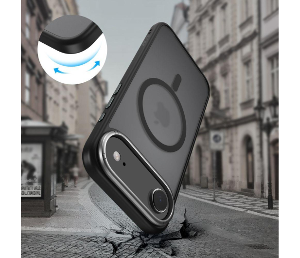 Tech-Protect Magedge Magsafe do Iphone 17 Air Matte Black/Gunmetal - 1359666 - zdjęcie 4